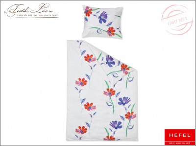 Постельное бельё Aquarellblumen бренд Hefel (Австрия) Комплект постельного белья из 100% лиоцель