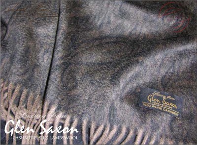 Кашемировый плед Luxury Paisley Navy 100% шерсть кашмирских коз Luxury collection
