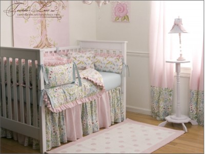 Кровать для новорожденного Индивидуальный дизайн кроватки, комплект постельных и банных принадлежностей