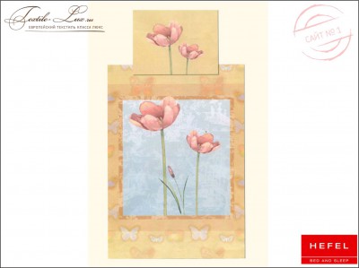 Постельное бельё Тюльпаны бренд Hefel (Австрия) Комплект постельного белья из 100% лиоцель