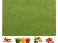 Набор полотенец для кухни "Овощи зеленый"    